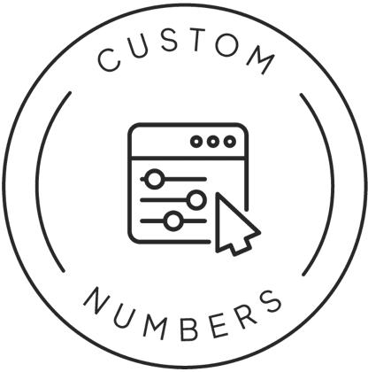 Custom Numbers